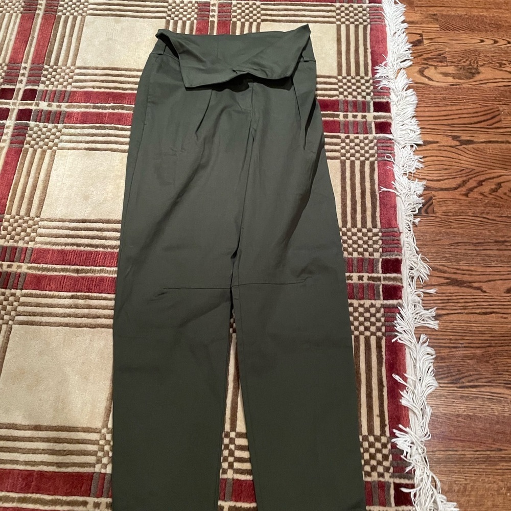 Chic Olive Women's Trousers